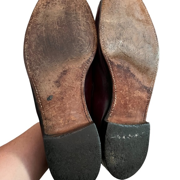 Allen Edmonds Grayson Shell Cordovan Leather Loafers size 11.5 A Mens 45628 - Picture 8 of 14